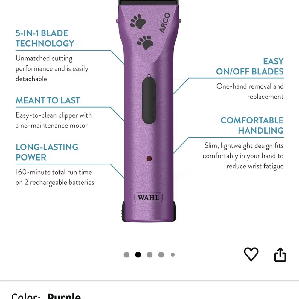 NWOT Wahl Professional Animal Pet, Dog, Cat groomer - Picture 7 of 8